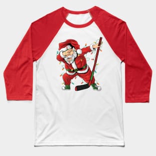 Santa clause dabbing - Funny christmas Baseball T-Shirt